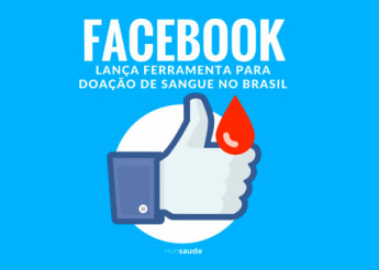 Facebook lança ferramenta para incentivar doação de sangue no Brasil