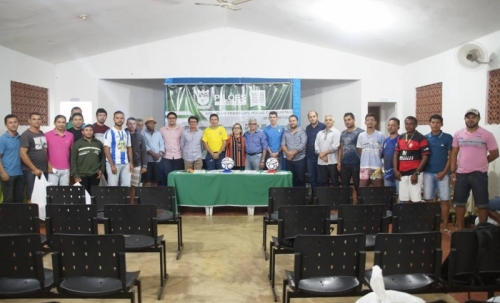 Prefeitura de Pilões entrega material esportivo para o 21º Campeonato Municipal de Futebol