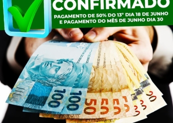 Prefeitura de Pilões antecipa primeira parcela do 13º salário dos servidores municipais
