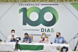Prefeita Socorro Brilhante realiza live 100 dias e divulga 1 milhão em obras com recursos próprios
