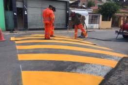 Prefeitura de Pilões contrata empresa para a pintura da travessia urbana