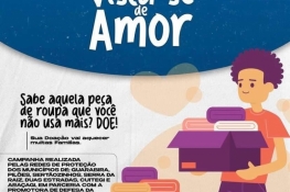 Prefeitura de Pilões em parceria com Ministério Público e lança Campanha Vista-se com Amor