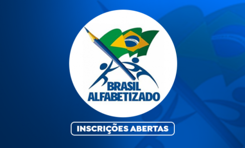 Inscrições abertas para o Programa Brasil Alfabetizado