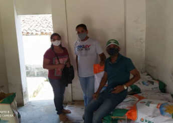 Pilões é o primeiro município a distribuir sementes para agricultores, no Brejo Paraibano