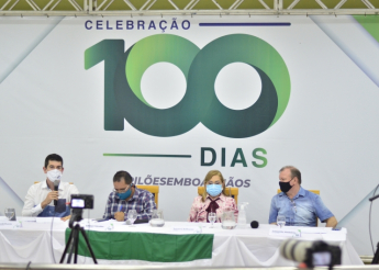 Prefeita Socorro Brilhante realiza live 100 dias e divulga 1 milhão em obras com recursos próprios