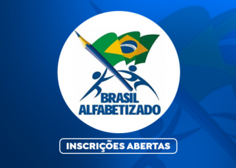 Inscrições abertas para o Programa Brasil Alfabetizado